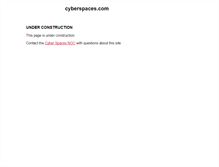 Tablet Screenshot of cyberspaces.com